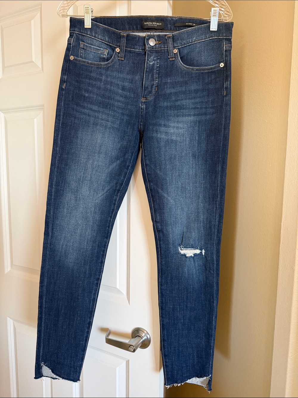 Banana Republic Dark Blue Stretch Skinny Jeans